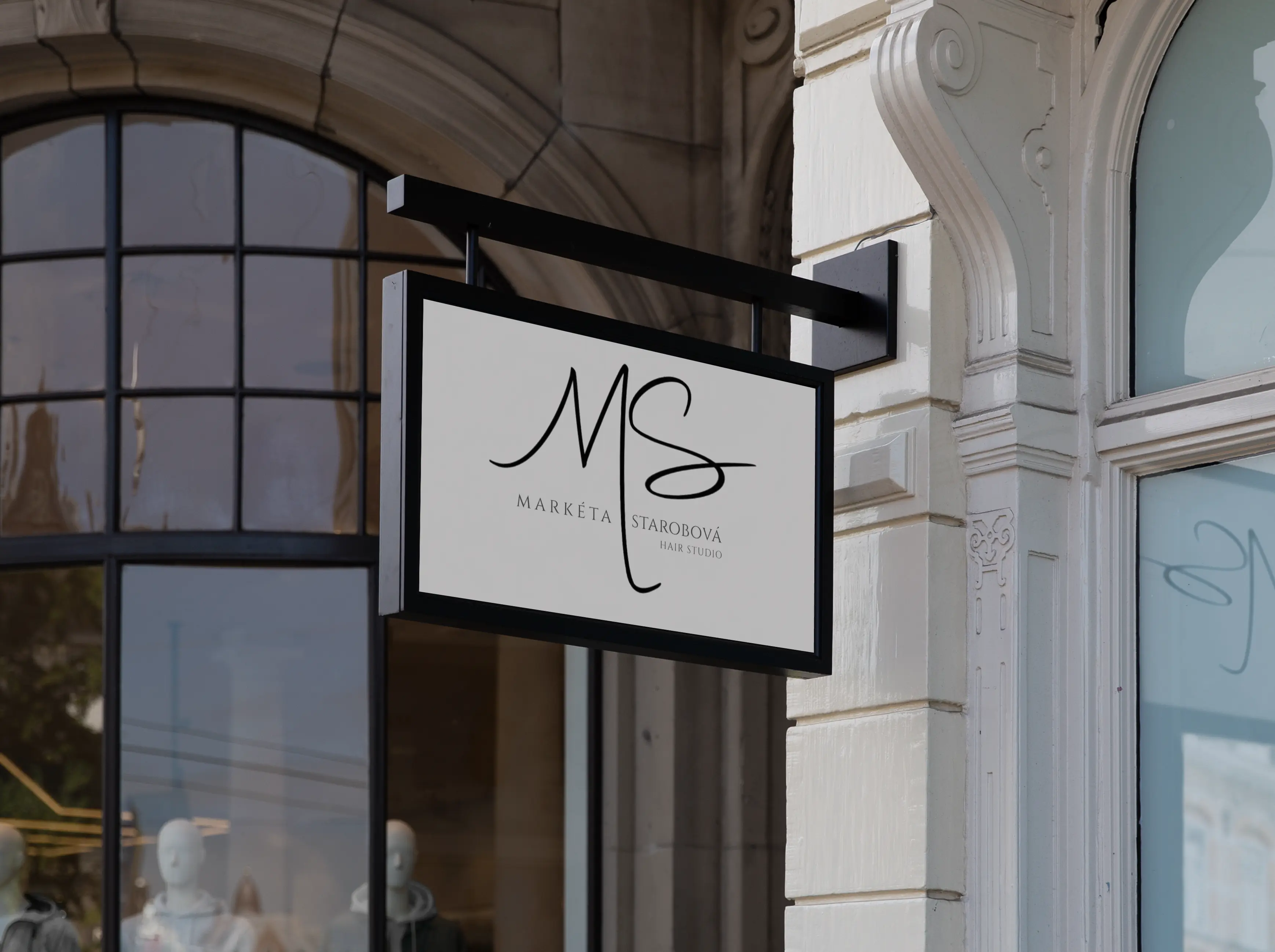 Náhled brandingové identity MS Studio Hair