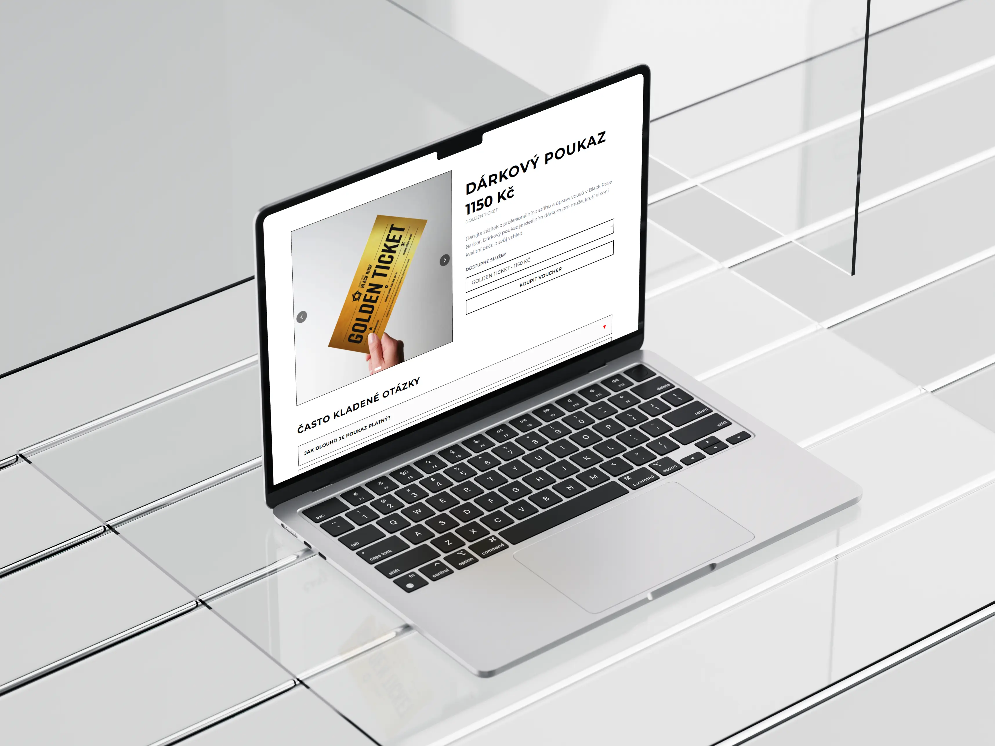 Ukázka e-shopu - produkty a nákupní tok